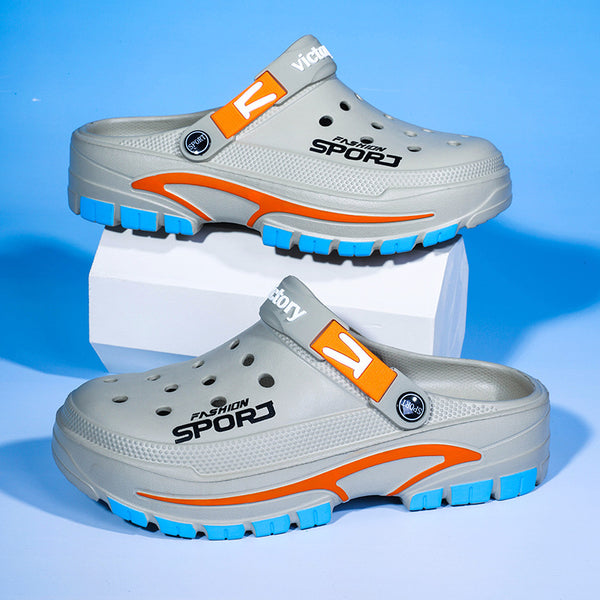 Men's Lightweight Head-wrapping Casual Beach Slippers